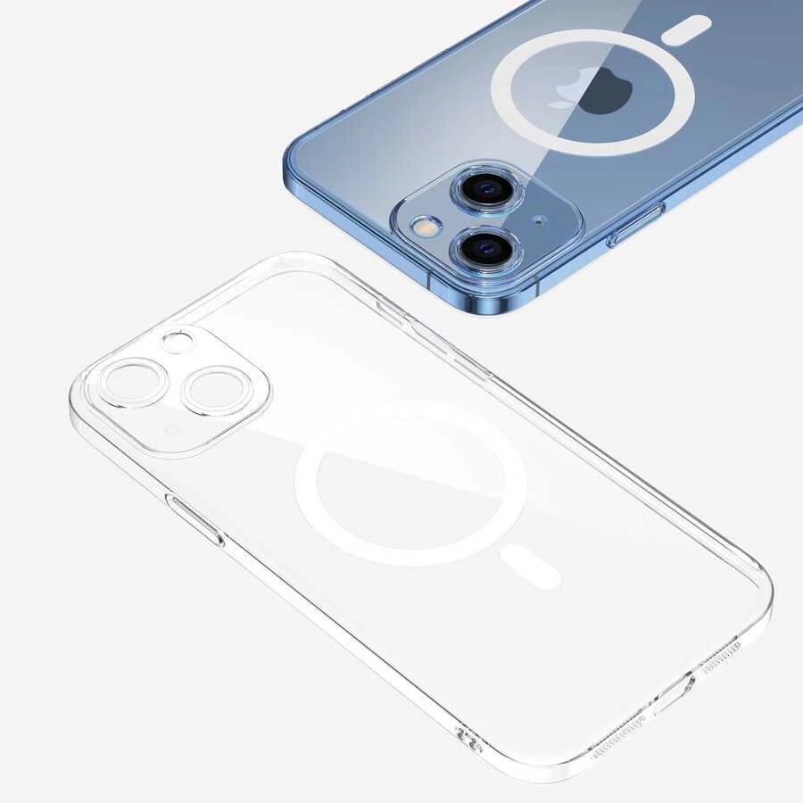 iPhone Uyumlu 14 Plus Kılıf Kamera Korumalı M-safe Sert PC Zore Porto Kapak