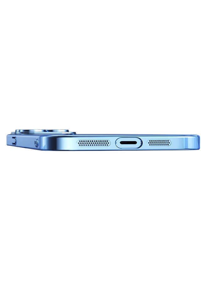 iPhone Uyumlu 14 Kılıf Sert PC Renkli Çerçeveli Zore Riksos Kapak