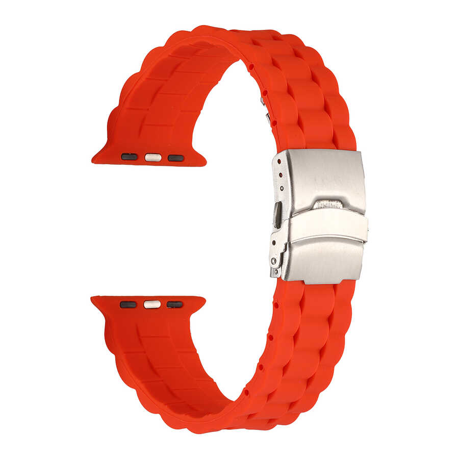 Watch 40mm KRD-72 Silikon Kordon-Turuncu