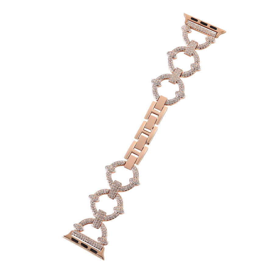 ​​​Apple Watch Ultra 49mm Kordon KRD-57 Metal Strap Kayış-Siyah