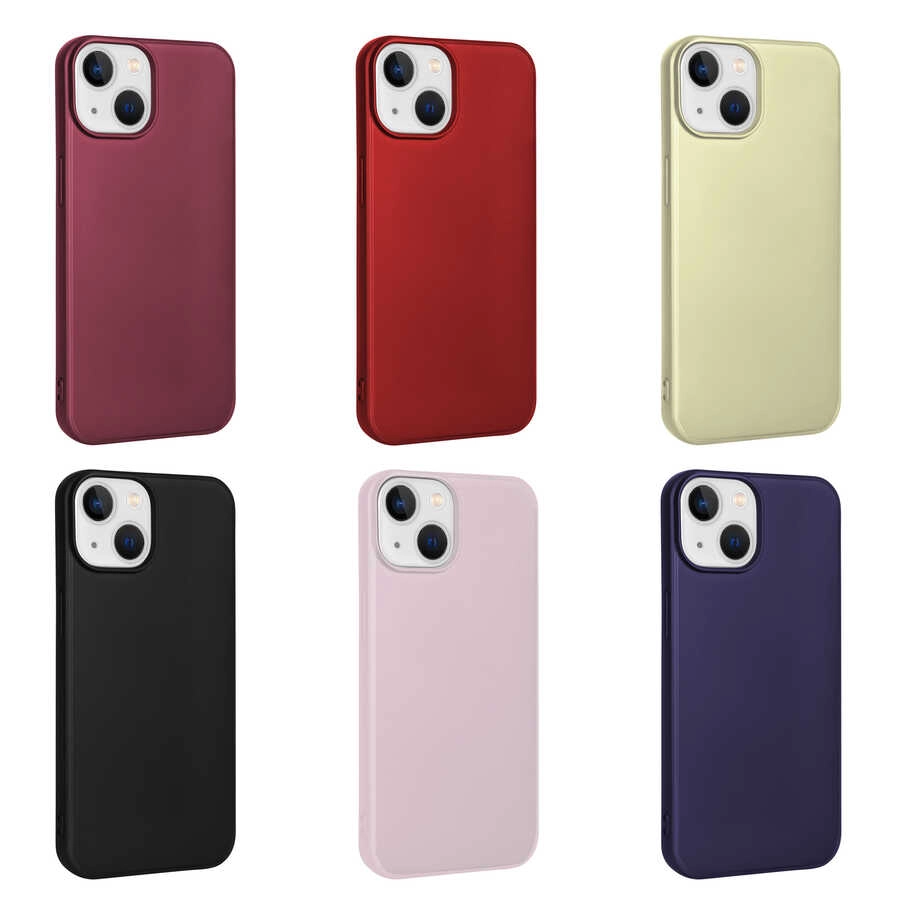 iPhone Uyumlu 14 Plus Kılıf Zore Premier Silikon Kapak