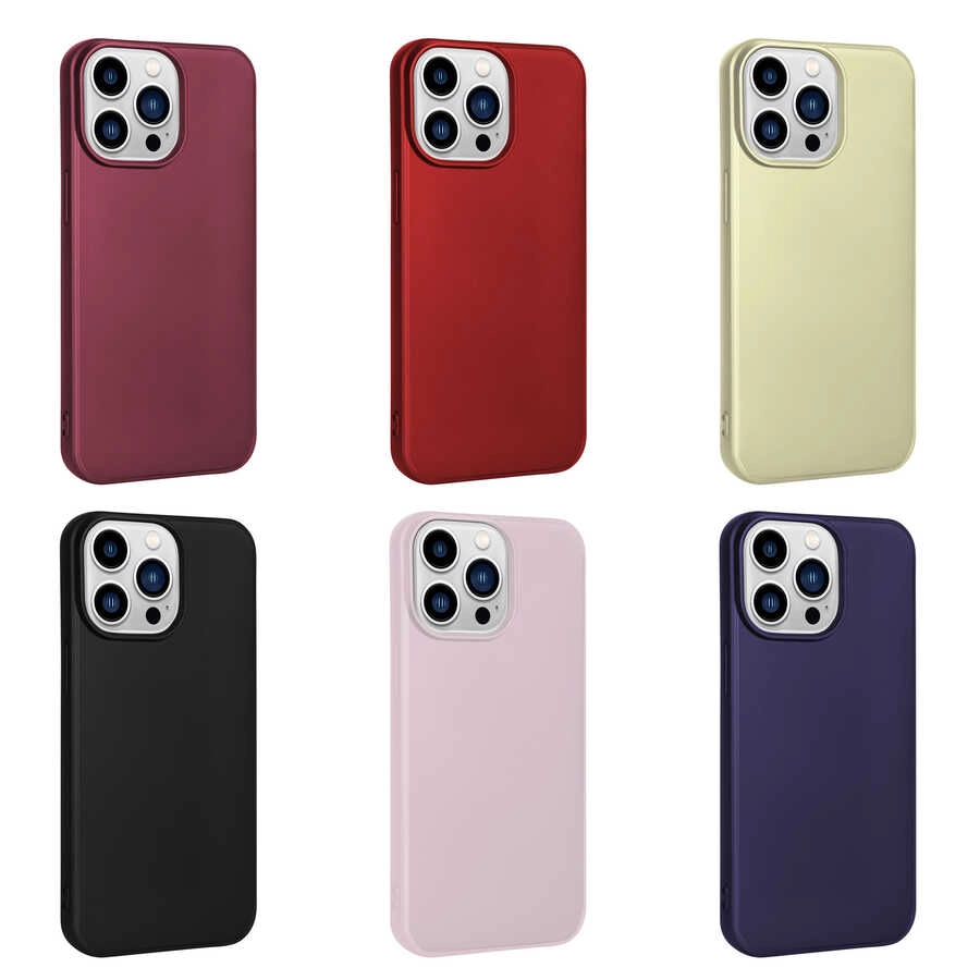 iPhone Uyumlu 14 Pro Kılıf Zore Premier Silikon Kapak