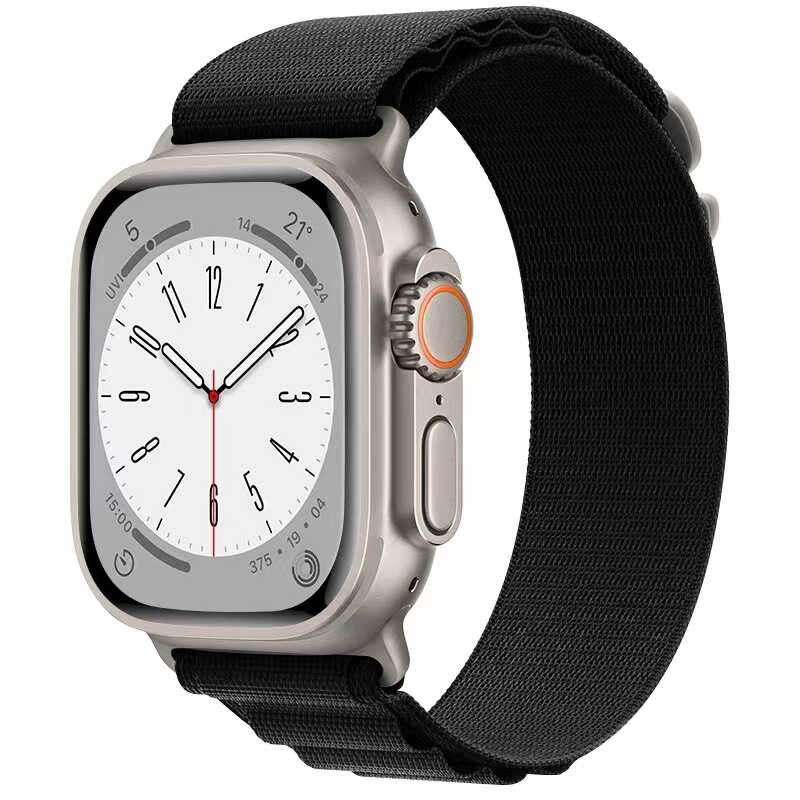 Watch Ultra 49mm Zore KRD-74 Hasır Kordon