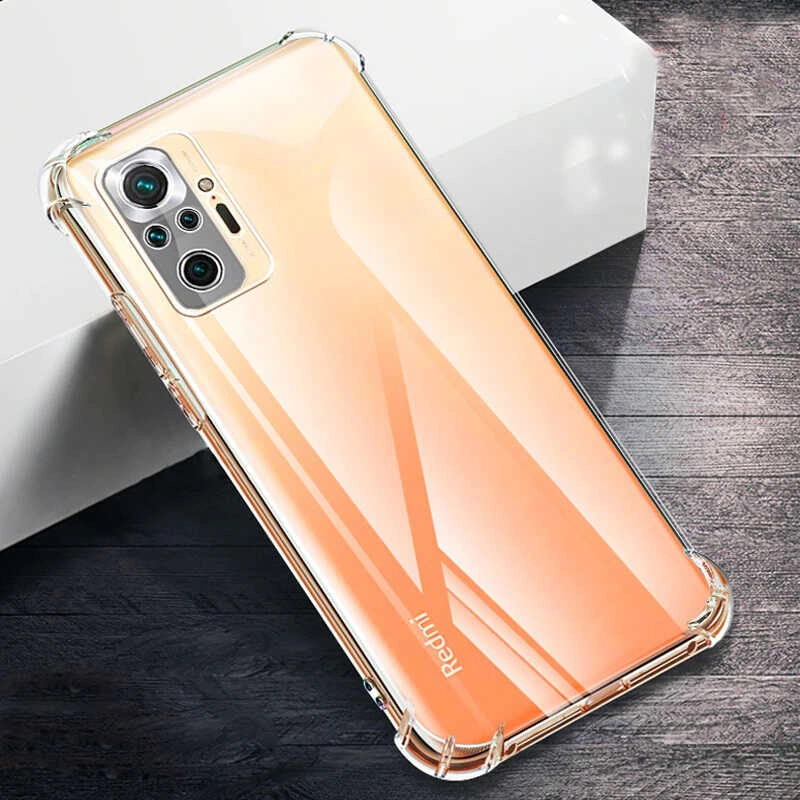 Xiaomi Uyumlu  Poco M5S Kılıf Zore Kamera Korumalı Nitro Anti Shock Silikon