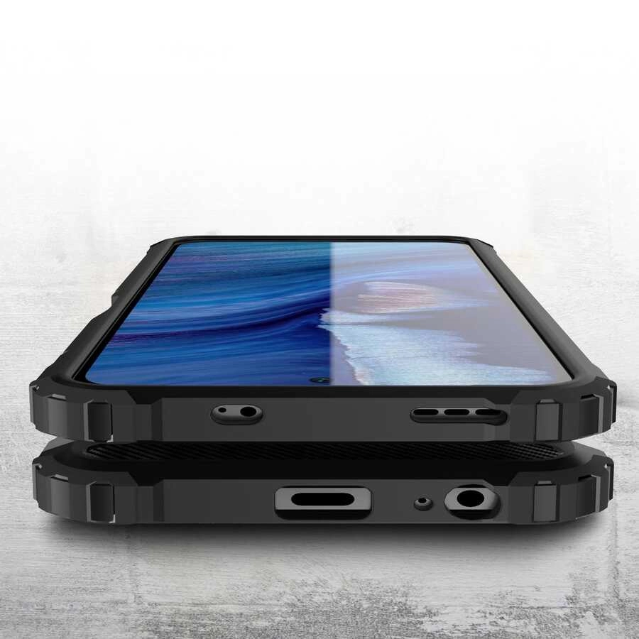Xiaomi Uyumlu  Poco M5S Kılıf Zore Crash Silikon Kapak