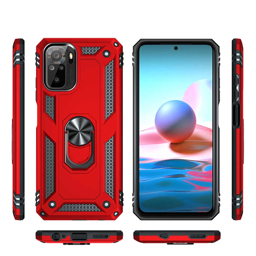 Xiaomi Uyumlu  Poco M5S Kılıf Zore Vega Kapak