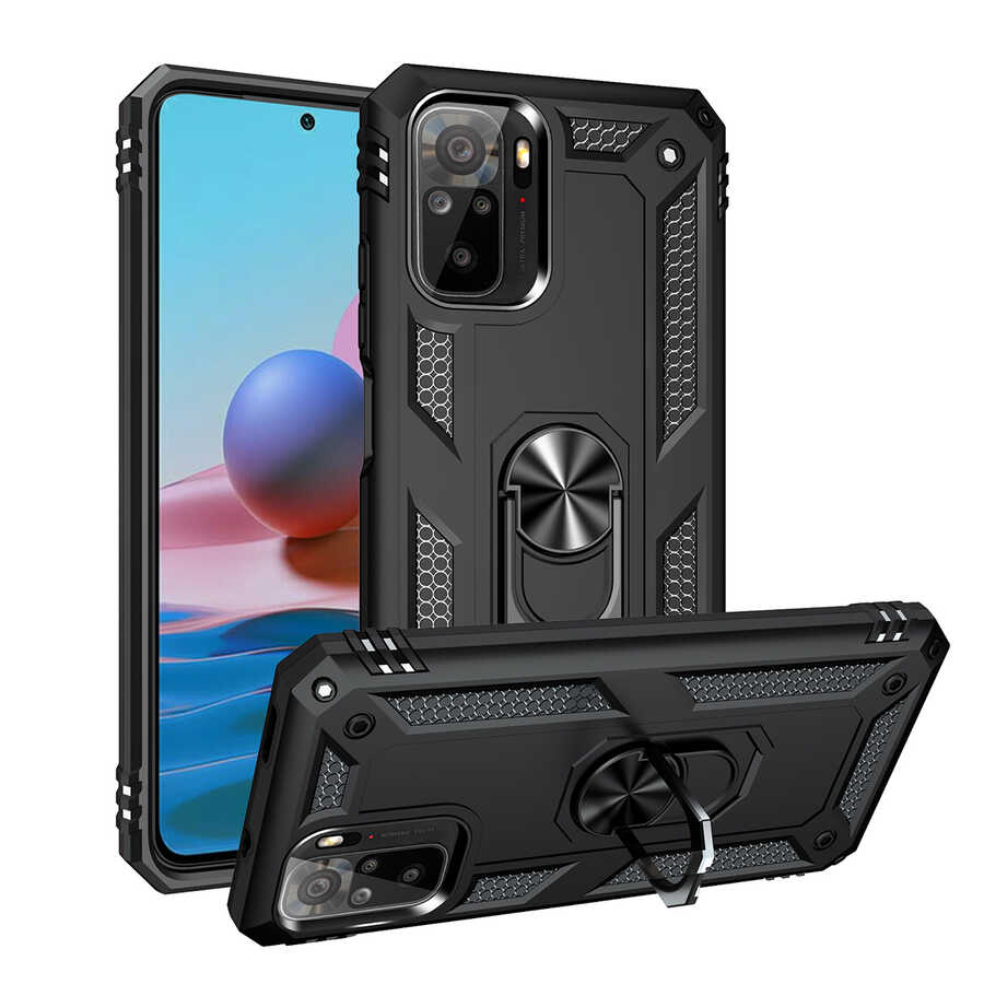 Xiaomi Uyumlu  Poco M5S Kılıf Zore Vega Kapak