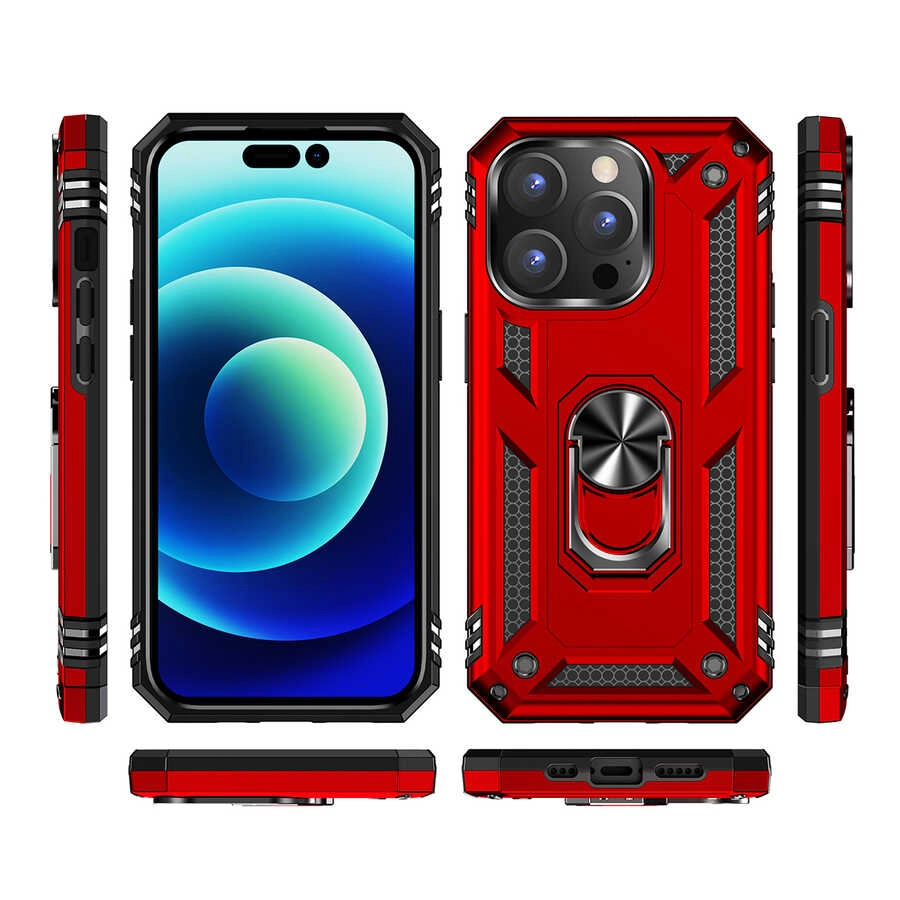 iPhone Uyumlu 14 Pro Kılıf Zore Vega Kapak