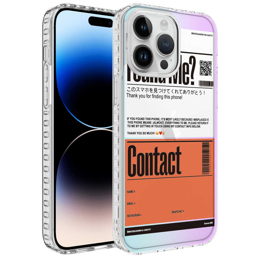 iPhone Uyumlu 13 Pro Kılıf Airbag Kenarlı Renkli Desenli Silikon Zore Elegans Kapak-No6