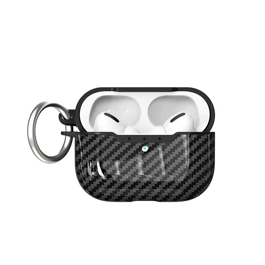 Airpods Uyumlu Pro 2 Kılıf Zore Airbag 04 Silikon-Kırmızı