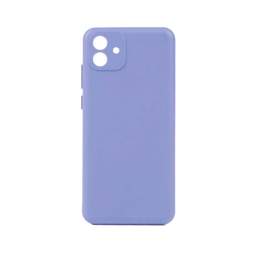 Galaxy Uyumlu A04 Kılıf Zore Biye Silikon-Lila