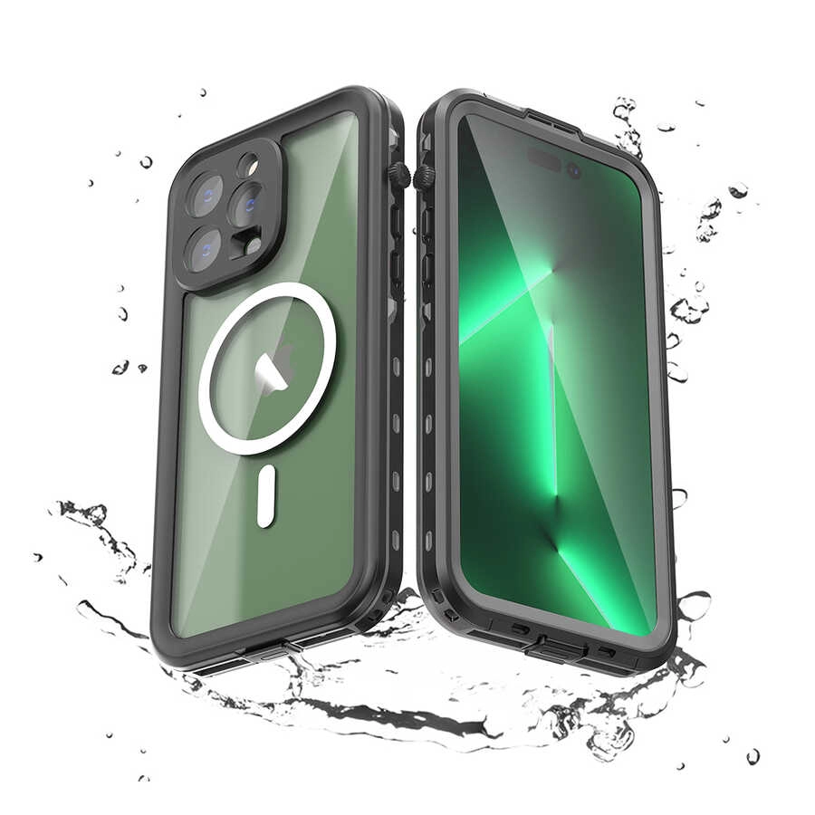 iPhone Uyumlu 14 Pro Max Kılıf 1-1 Su Geçirmez Kılıf