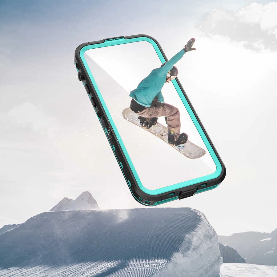 iPhone Uyumlu 14 Pro Max Kılıf 1-1 Su Geçirmez Kılıf