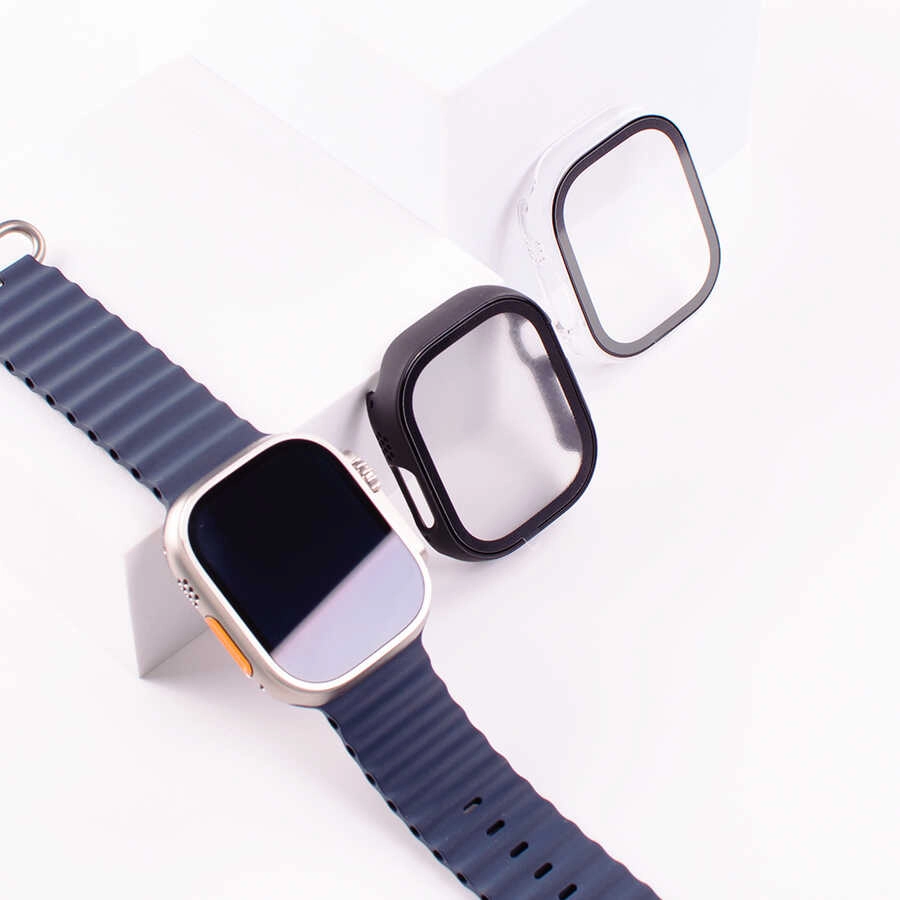 Watch 7 41mm Şeffaf Kasa ve Ekran Koruyucu Zore Watch Gard 13