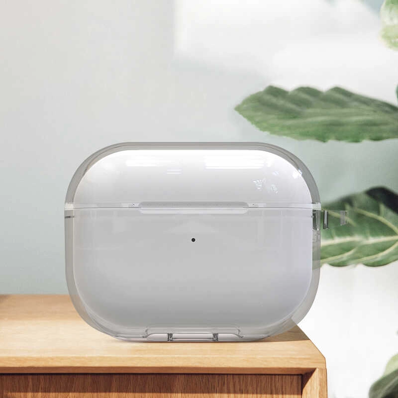 Airpods Uyumlu Pro 2 Kılıf Şeffaf Kristal Silikon Zore Airbag 14 Kılıf