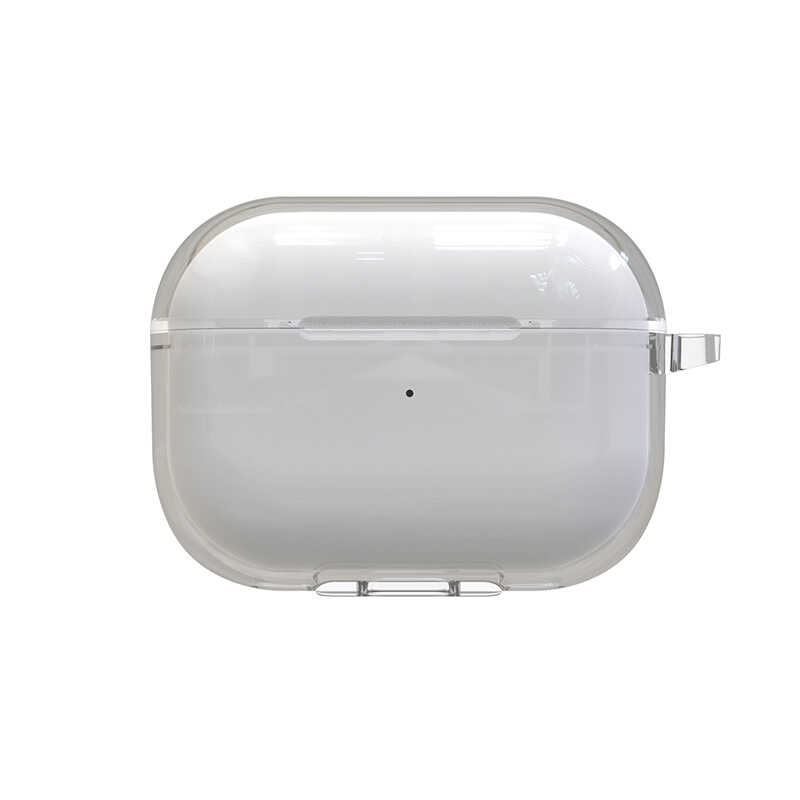 Airpods Uyumlu Pro 2 Kılıf Şeffaf Kristal Silikon Zore Airbag 14 Kılıf
