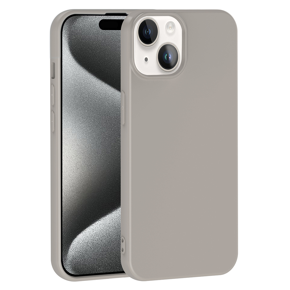iPhone Uyumlu 14 Kılıf Zore LSR Lansman Kapak-Gümüş