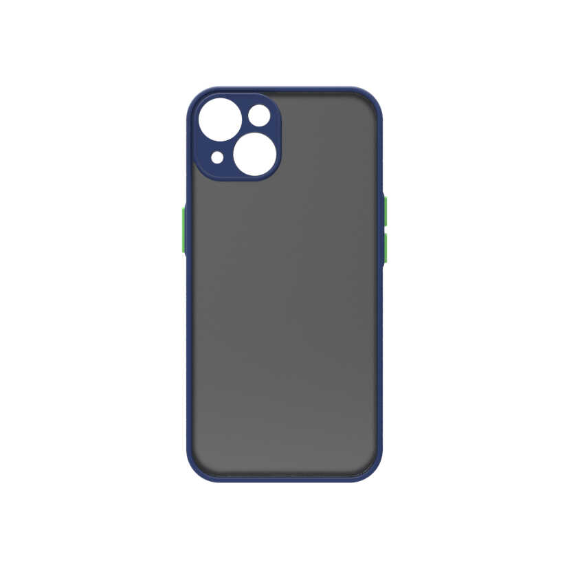 iPhone Uyumlu 14 Plus Kılıf Zore Hux Kapak-Lacivert