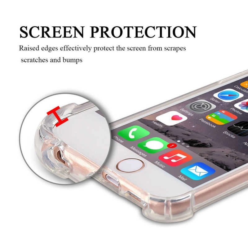 iPhone Uyumlu 7 Kılıf Zore Nitro Toz Korumalı Shock Silikon