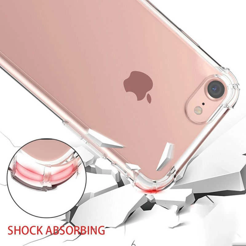 iPhone Uyumlu 7 Kılıf Zore Nitro Toz Korumalı Shock Silikon