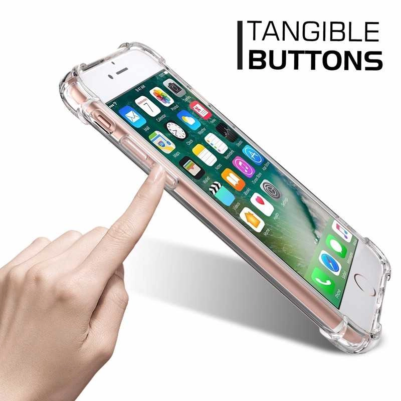 iPhone Uyumlu 7 Kılıf Zore Nitro Toz Korumalı Shock Silikon