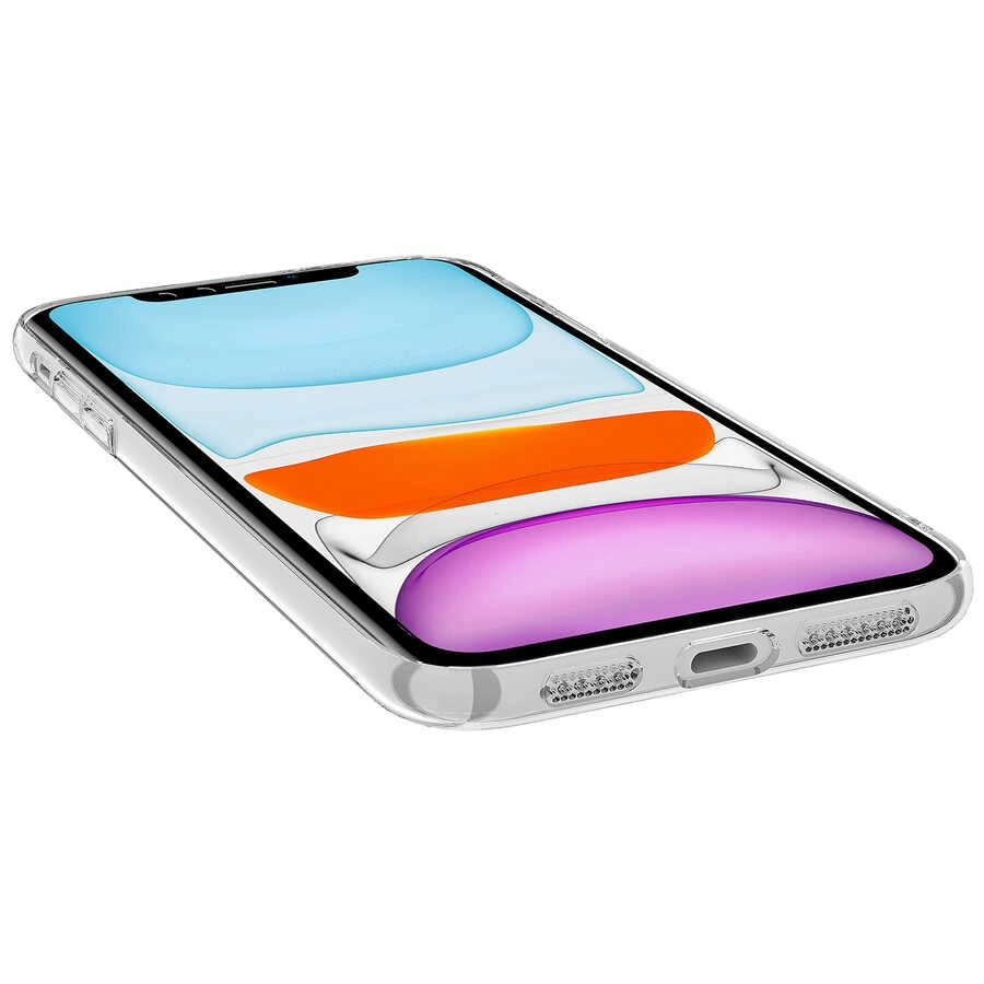 iPhone Uyumlu 11 Kılıf Kamera Korumalı M-safe Sert PC Zore Porto Kapak