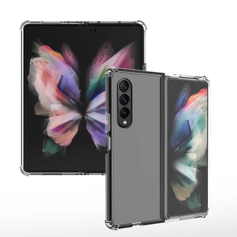 Galaxy Uyumlu Z Fold 3 Kılıf Zore Nitro Anti Shock Silikon