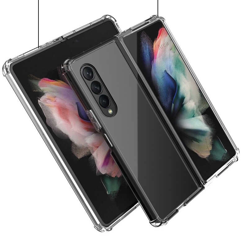 Galaxy Uyumlu Z Fold 3 Kılıf Zore Nitro Anti Shock Silikon