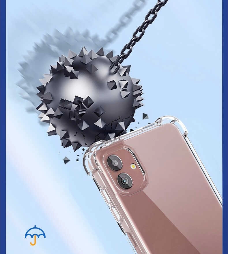 Galaxy Uyumlu A04 Kılıf Zore Nitro Anti Shock Silikon