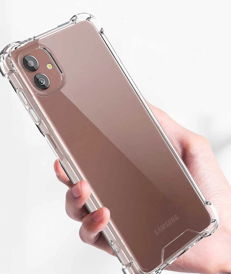 Galaxy Uyumlu A04 Kılıf Zore Nitro Anti Shock Silikon