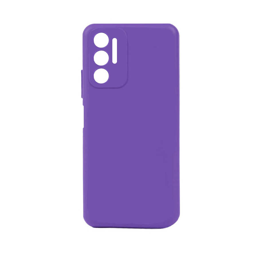 Tecno Pova 3 Kılıf Zore Biye Silikon-Mor