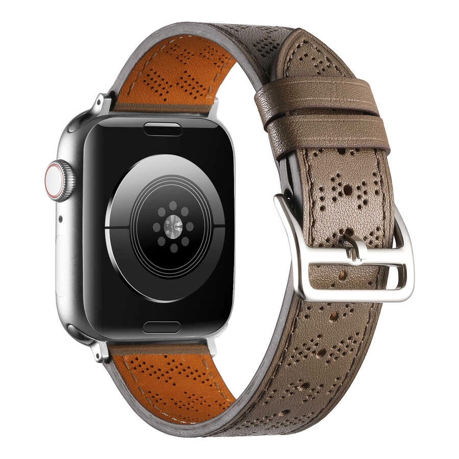 ​​​  Watch 42mm KRD-76 PU Deri Kordon Strap Kayış