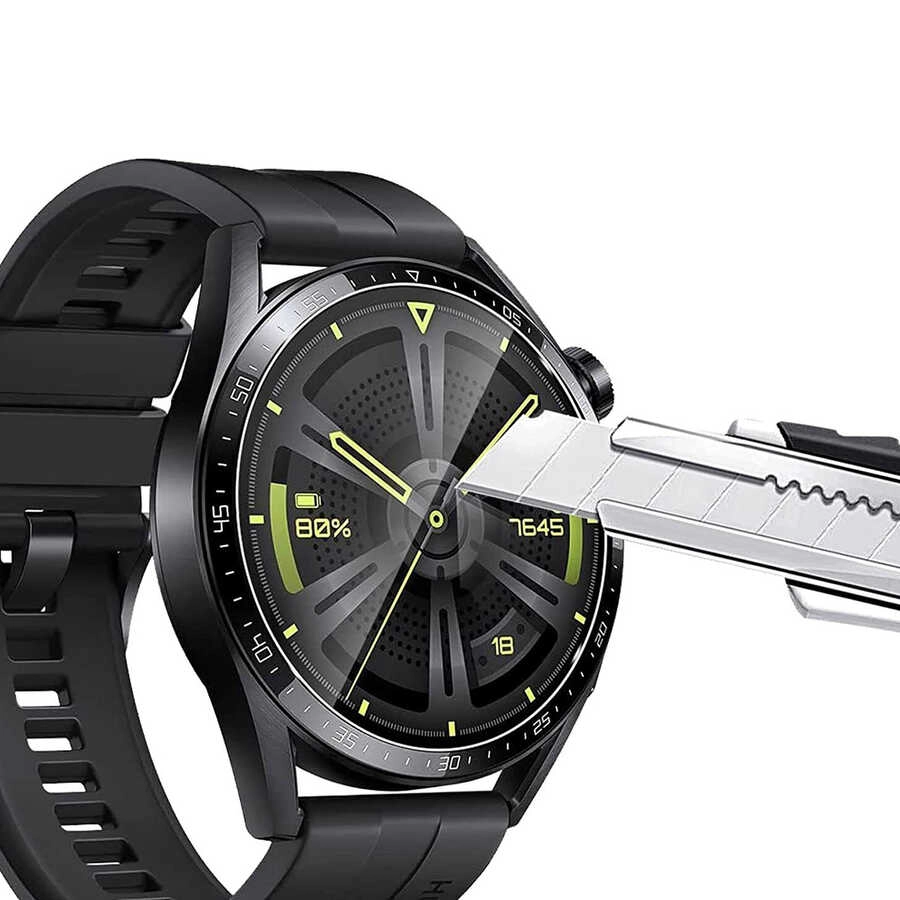 Huawei Uyumlu Watch GT 3 Pro 43mm Zore Narr Tpu Body Ekran Koruyucu