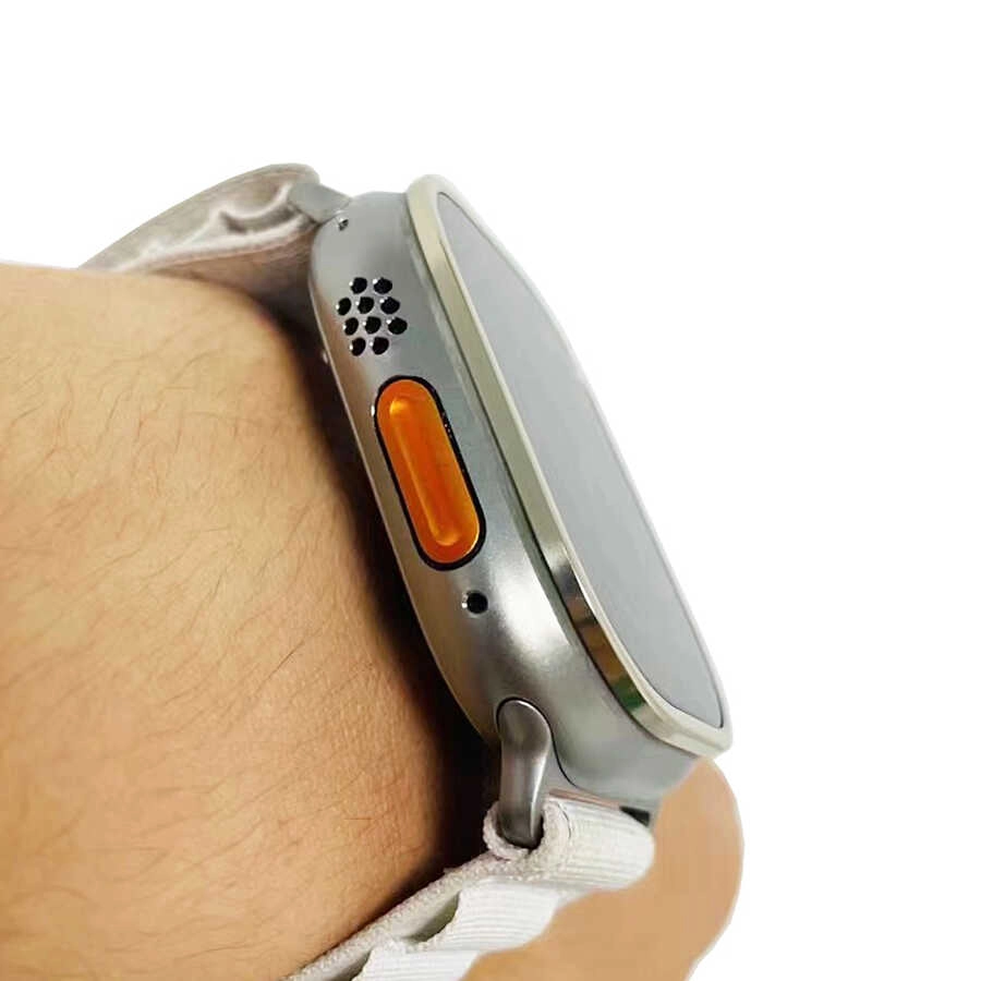 Watch Ultra 49mm Zore Metal Kasa Koruyucu Saat Çerçevesi