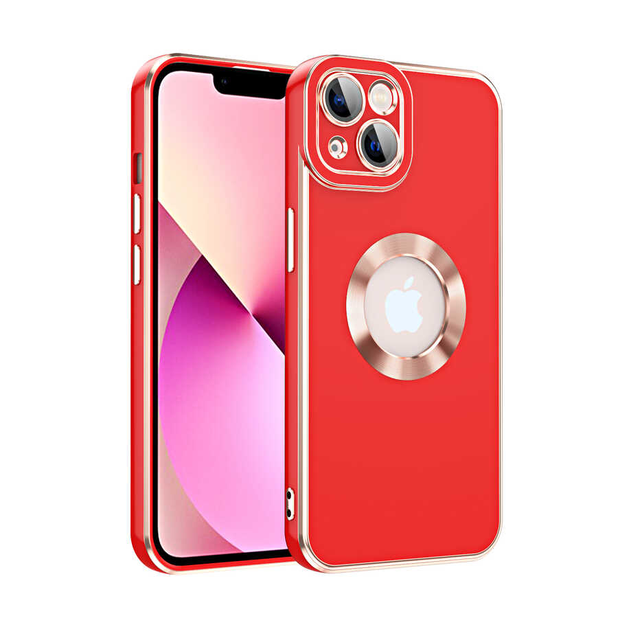 iPhone Uyumlu 14 Plus Kılıf Zore Kongo Kapak-Kırmızı