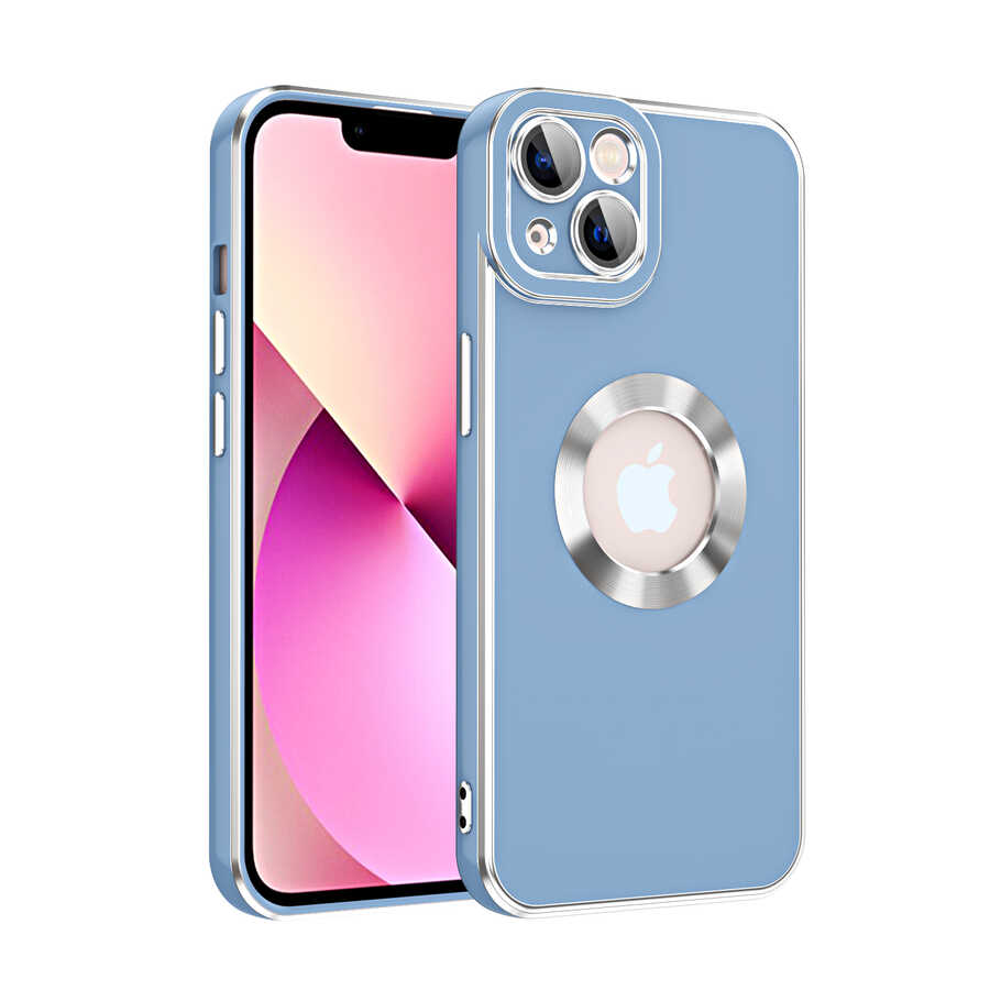 iPhone Uyumlu 14 Plus Kılıf Zore Kongo Kapak-Mavi