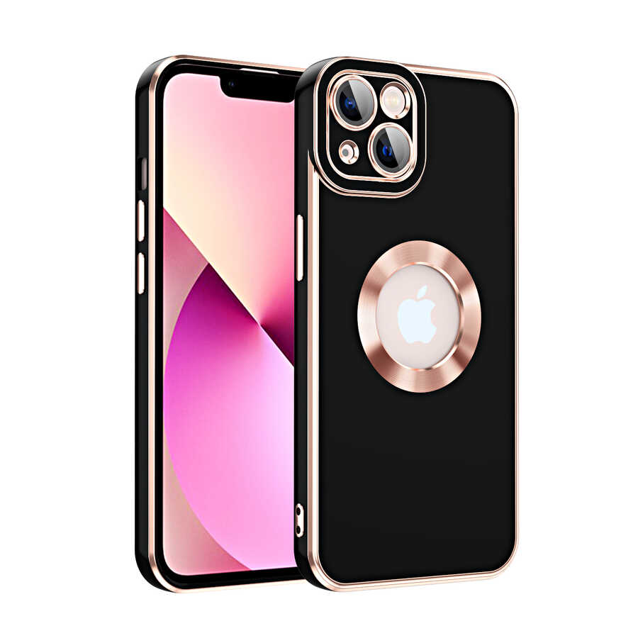 iPhone Uyumlu 14 Plus Kılıf Zore Kongo Kapak-Siyah