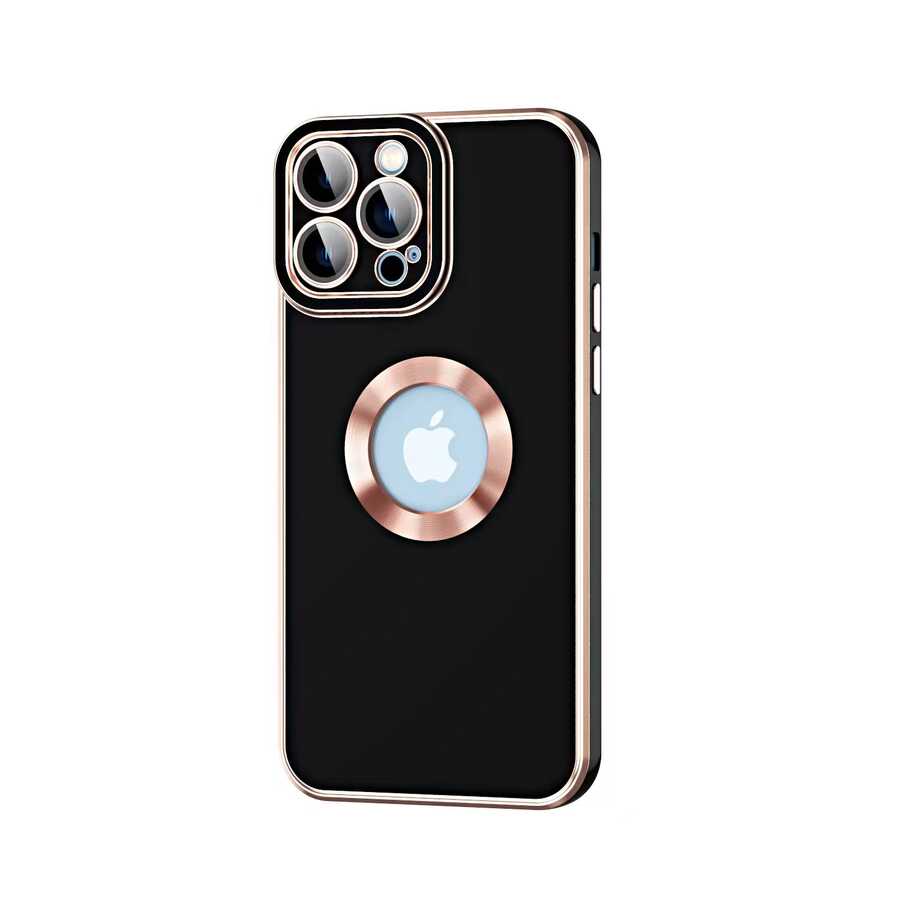 iPhone Uyumlu 14 Pro Max Kılıf Zore Kongo Kapak-Siyah