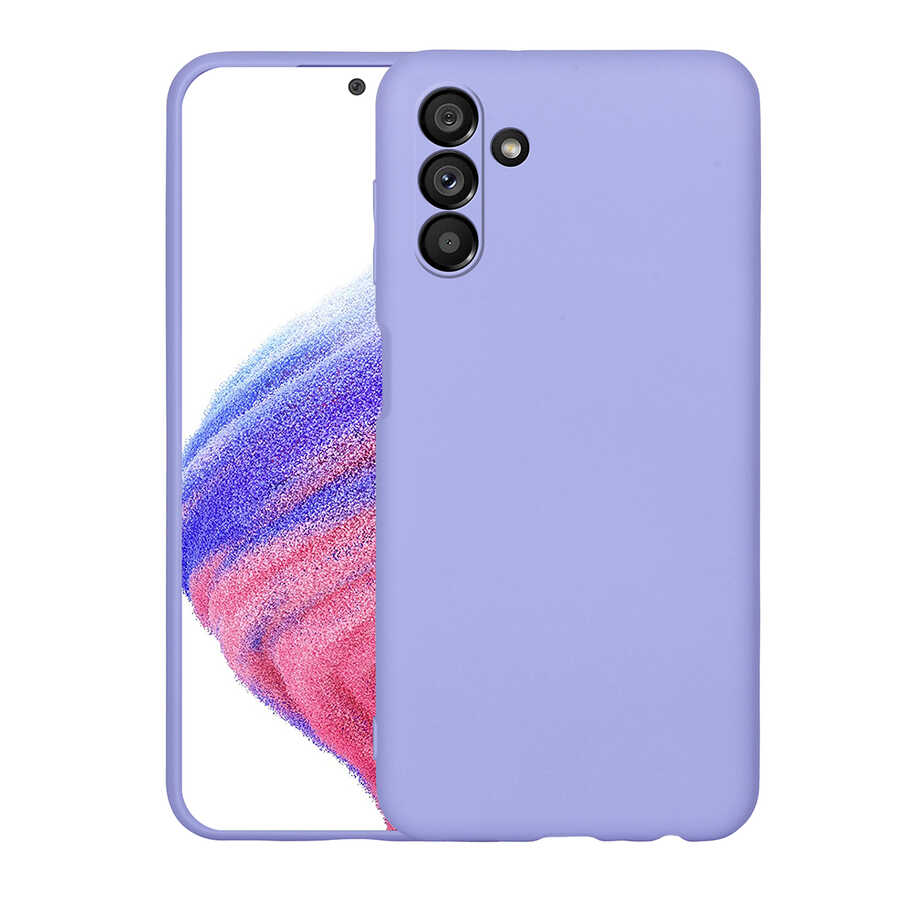 Galaxy Uyumlu A04S Kılıf Zore Mara Lansman Kapak-Lila