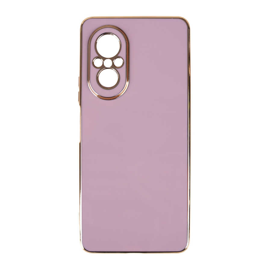 Huawei Uyumlu Nova 9 SE Kılıf Zore Bark Kapak-Lila