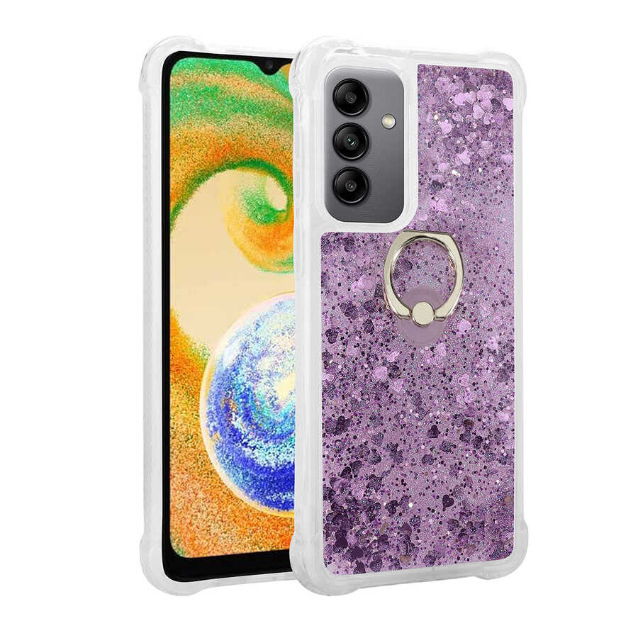 Galaxy Uyumlu A04S Kılıf Zore Milce Kapak-Mor