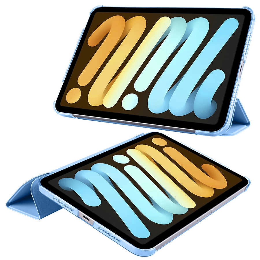 iPad Uyumlu 10.9 2022 (10.Nesil) Zore Smart Kapak Standlı 1-1 Kılıf