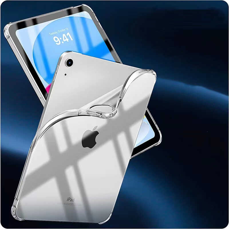 iPad Uyumlu 10.9 2022 (10.Nesil) Kılıf Zore Tablet Nitro Anti Shock Silikon Kapak