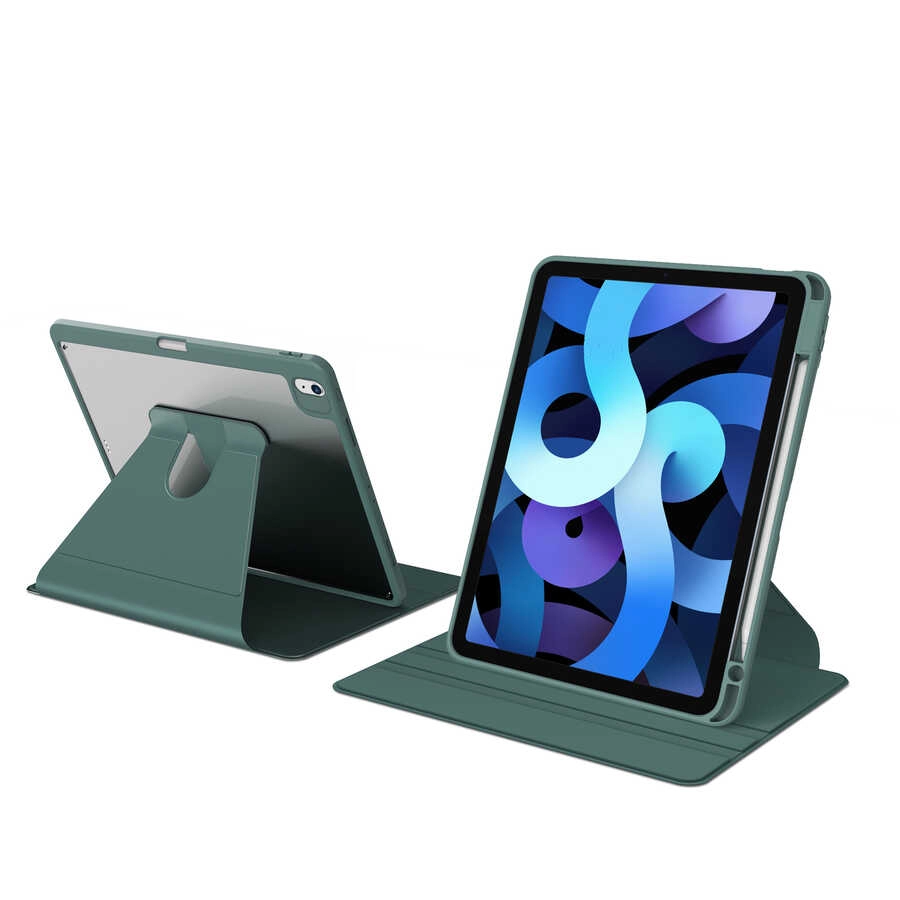 iPad Uyumlu 10.9 2022 (10.Nesil) Kılıf Zore Nayn Dönebilen Standlı Kılıf