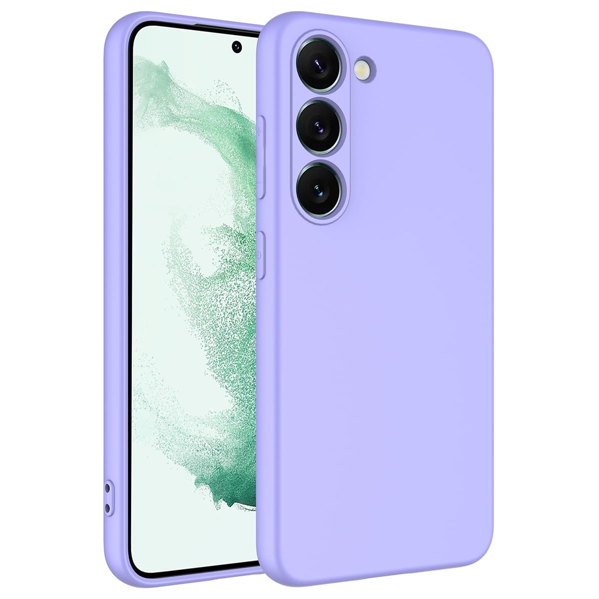 Galaxy Uyumlu S23 Kılıf Zore Mara Lansman Kapak-Lila