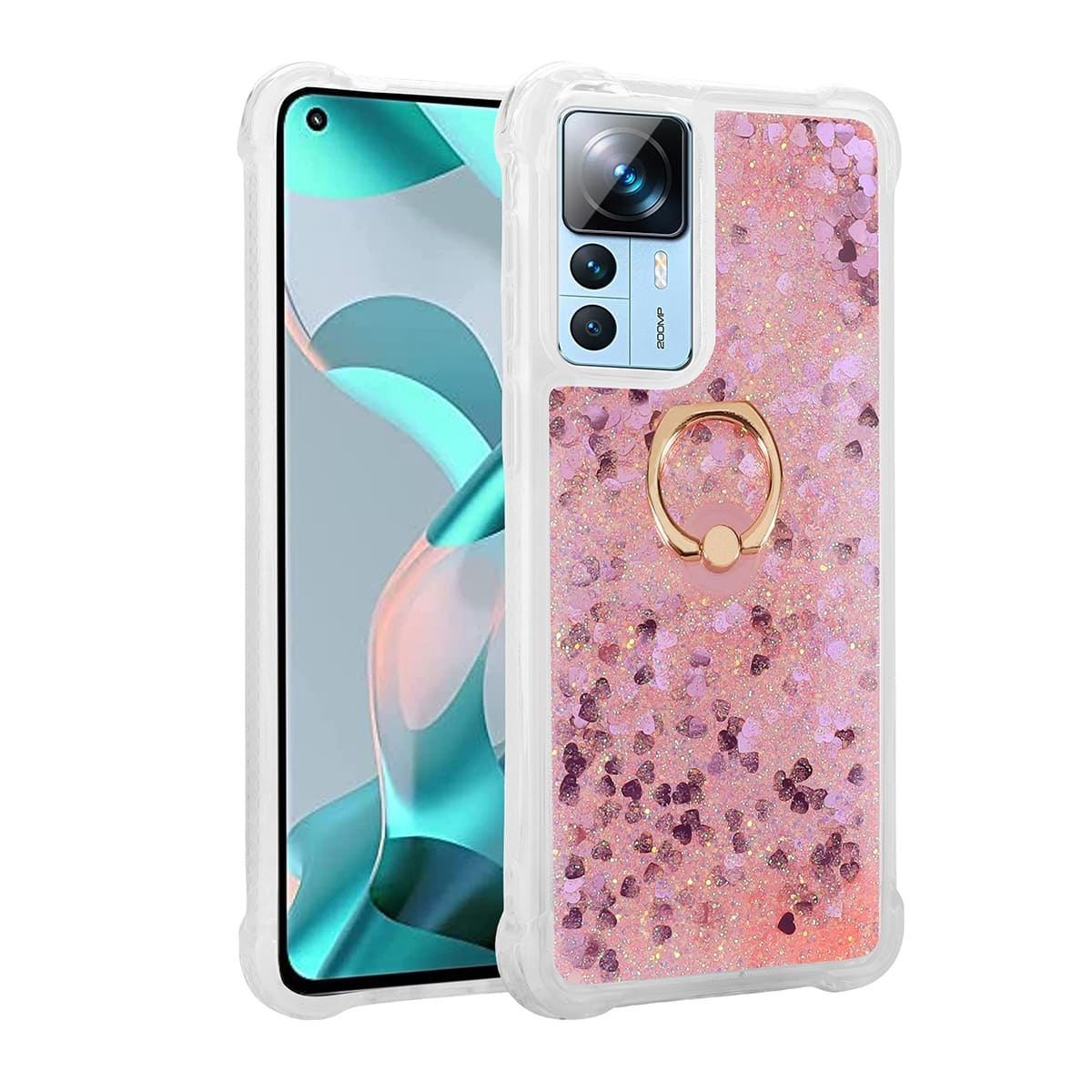 Xiaomi Uyumlu  Mi 12T Kılıf Zore Milce Kapak-Pembe