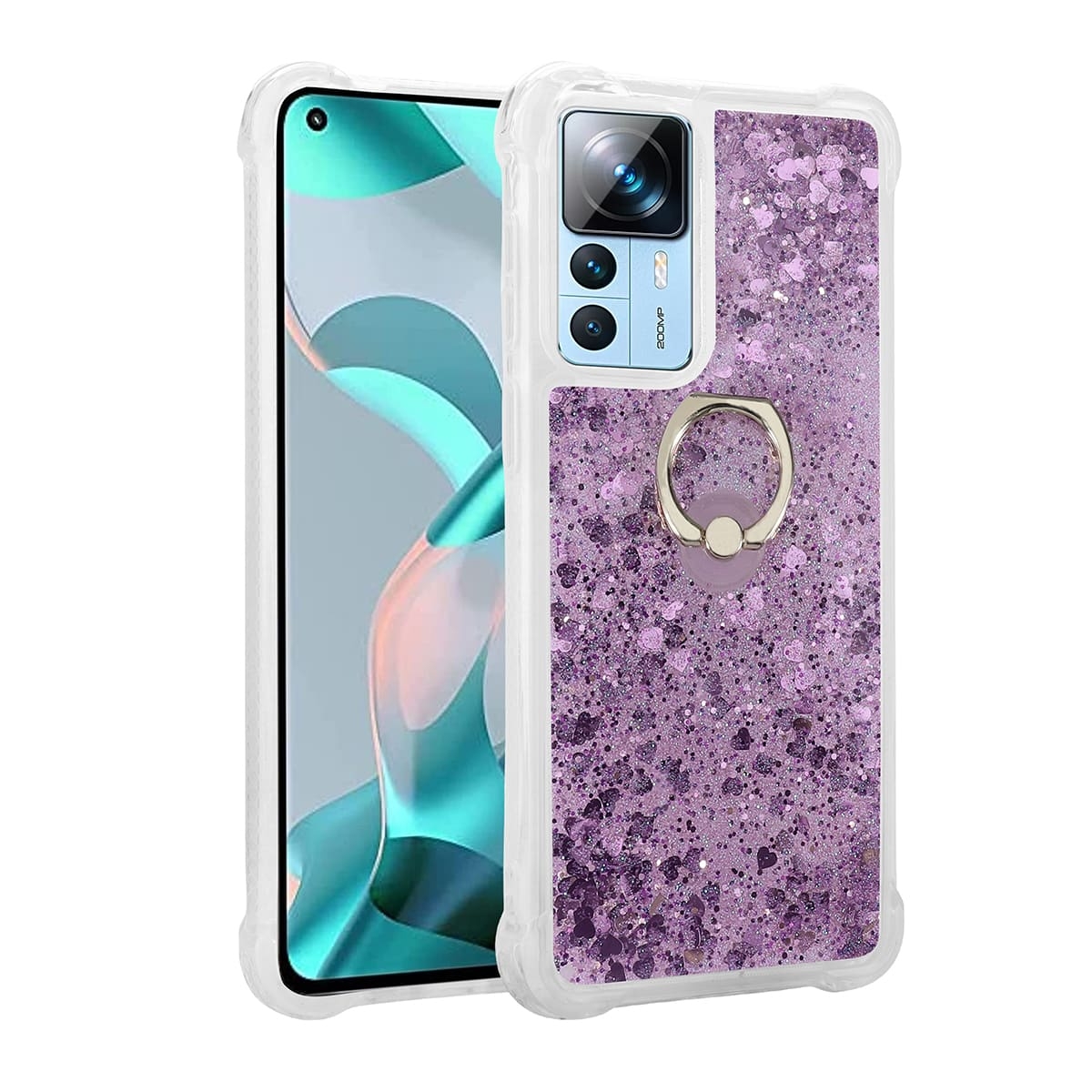 Xiaomi Uyumlu  Mi 12T Pro Kılıf Zore Milce Kapak-Mor
