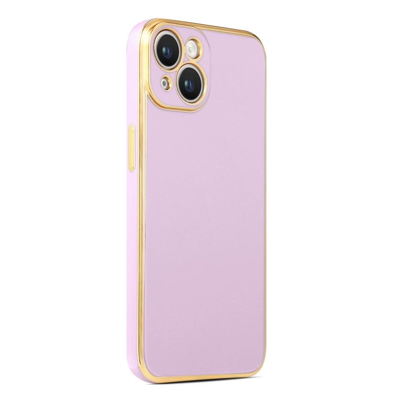iPhone Uyumlu 14 Plus Kılıf Zore Bark Kapak-Lila