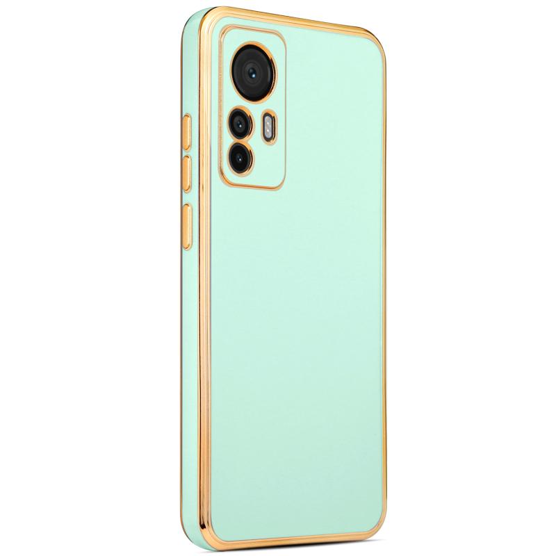 Xiaomi Uyumlu  Mi 12T Kılıf Zore Bark Kapak-Açık yeşil