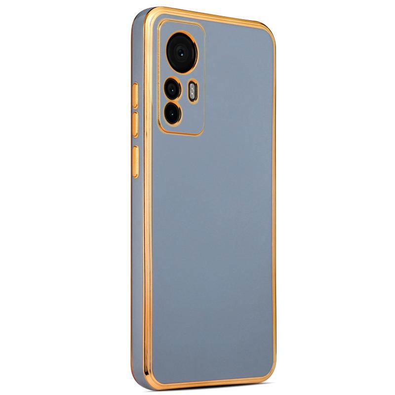 Xiaomi Uyumlu  Mi 12T Kılıf Zore Bark Kapak-Mavi